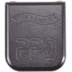 Walther PPQ +6 Competition Magazine Extension Base Pad with Spring, Black, WM3005