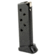Walther PPK, .380 ACP, 6 Round Finger Rest Base Plate Pistol Magazine, Black, 2246026