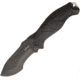 Walther OSK II Outdoor Survival Knife Folding Knife,4.25in,440 Stainless Steel,Standard Edge,Black Synthetic Handle WAL50761