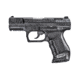Walther P99 AS Pistol, 9mm Luger, 4 in barrel, black polymer frame, integrated polymer grip, recoil operated semi-automatic, white 3-dot adjustable, 15 round magazine, P99 AS-1-FRRMPG
