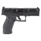 Walther PDP, Striker Fired, Semi-automatic, Polymer Frame Pistol, Full Size, 9MM, 4.5" Barrel, Black, Adjustable Rear Sight, Optics Ready, 10 Rounds, 2 Magazines, California Compliant, 2891514,