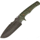 Wander Tactical Uro Tac Forest Green Fixed Blade Knife, 11.75in, 6in, D2 Tool Steel, Standard Edge, Drop Point, Green, Canvas Micarta Handle WTK09FG