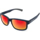 WarBird Easy Day Glasses, Navy Frames/Brown Lens/Red Shield, EYEDNYBRRDR