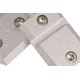 Warne 1-Piece Weaver-Style Steel Base for Weatherby Vanguard Short Action, Silver