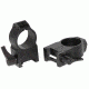 Warne 1" Extra High Matte Quick Detach Rings 203LS