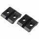 Warne 2 Pc Steel Mounting Base, Knight Disc/Revolution - Matte M826/826M