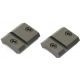 Warne 2-Piece Steel Base for Mossberg ATR, 4X4, Matte Black - M902-877M