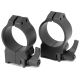 Warne Maxima Steel Rings, 30mm, Ruger #1, MINI 14-30 Grooved Receiver, QD, High - Matte 15RLM