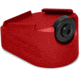Warne CZ 75 Extended Magazine Base Pad, 9mm, 0-Round, Red, 3005-0RD