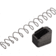 Warne Glock 17/22 PMAG Magazine Extension, Capacity +5/9mm, Black, 3151