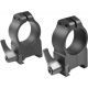Warne High Quick Detach Rings w/Matte Finish 202LM