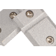 Warne Maxima 0.7in. Rear Extension Base for Remington 700, Vanguard, Howa - Silver