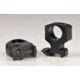 Warne MSR Flat Top Quick Detach 2 Piece Rings, Ultra High, 1 Inch Diameter, Black, A404LM