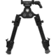 Warne Pro Bipod - Arca, Precision Legs, Matte Black, 7924M