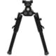 Warne Pro Bipod - Qd Mount, Lite Legs, Matte Black, 7921M