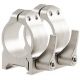 Warne Quick Detach Rings w/Silver Finish 202LS