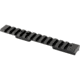 Warne Ruger American Rimfire Vapor Picatinny Rail, 15MOA, Black, V489-15MOA