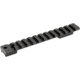 Warne Savage 93 Vapor Picatinny Rail, 15MOA, 6-48 Screws, Black, V468-15MOA