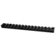Warne Savage AXIS Vapor Picatinny Rail w/6-48 Screws, Black, V499M