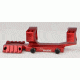 Warne Team Warne 30mm Tactical 1 PC Rapid Acquisition Multi-Sight Platform, Red Finish RAMP30R
