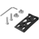 Warrior Tripods Precision Arca Plate Tripod Accessories, 3in, Black, WT-3F