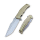 We Knife Co Ltd 709 3.9in Tanto Folding Blade w/Tan G10 Handle 4015656