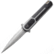We Knife Co Ltd Angst Linerlock Folding Knife, Gray, Gray G10 handle with black G10 onlay, 2002B