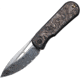 We Knife Co Ltd Baloo Framelock Damascus