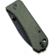 We Knife Co Ltd Banter Folding Knife, 2.9in, Carbon Steel, Green Micarta Handle, 2004J