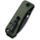We Knife Co Ltd Banter Folding Knife, 2.9in, Carbon Steel, Green Micarta Handle, 2004J