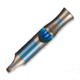 We Knife Co Ltd Blue Ti Whistle With 1pc Brown Paracord - A-05BP