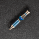 We Knife Co Ltd Blue Ti Whistle With 1pc Brown Paracord - A-05BP