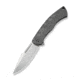 Essential Knight Flipper Knife Gray Titanium Handle With Etched Pattern (3.6" Satin Finished Bohler M390 Blade)