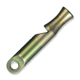 We Knife Co Ltd Green Ti Whistle With 1pc Brown Paracord - A-05CP