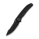 Ryson Thumb Stud Knife Black Titanium Handle (3.33&quot; Black Stonewashed Bohler M390 Blade)