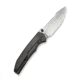 Ryson Thumb Stud Knife Gray Titanium Handle (3.33&quot; Hand Rubbed Satin Bohler M390 Blade)