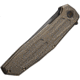 We Knife Co Ltd Shadowfire Bronze Folding Knife, 5in Closed, 4in Black Stonewash CPM-20CV Stainless Tanto Blade, Bronze Stonewash Titanium Handle, Nylon Case, WE22035-3