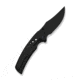 We Knife Co Ltd Skynix Flipper &amp; Thumb Stud Knife Black Titanium Handle With Marble Carbon Fiber Inlay