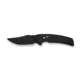 We Knife Co Ltd Skynix Flipper &amp; Thumb Stud Knife Black Titanium Handle With Marble Carbon Fiber Inlay
