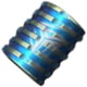 We Knife Co Ltd Tiium Bead Blue, Bead, 0.5in Overall, Titanium Construction, Blue, Blue, A02C