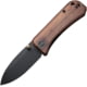 We Knife Co Ltd Banter Folding Knife, 2.9in, Carbon Steel, Cuibourtia Wood Handle, 2004K