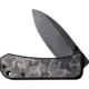 We Knife Co Ltd We Knife Banter 2.9'' Marble Carbon Fiber/black Stonewash
