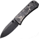 We Knife Co Ltd We Knife Banter 2.9'' Marble Carbon Fiber/black Stonewash