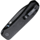 We Knife Co Ltd We Knife Big Banter 3.69'' Black G10/black Stonewash