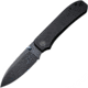 We Knife Co Ltd We Knife Big Banter 3.69'' Black G10/black Stonewash
