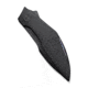 We Knife Co Ltd Weknife Krait Snake Flipper Knife Black Titanium Handle