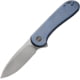 We Knife Co Ltd Elementum Folding Knife, 2.96in, Carbon Steel, Titanium Handle, Blue, WE18062X2