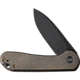 We Knife Co Ltd We Knife Elementum 2.96'' Bronz Titanium/stnwsh 20cv Frm Lock