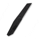 We Knife Co Ltd Collinear Flipper Knife Black Titanium Handle And Endcap 3.67inch Black Stonewashed Bohler M390 Blade