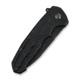 We Knife Co Ltd Starlash Flipper Knife Black Titanium Handle 3.97inch Black Stonewashed Bohler M390 Blade